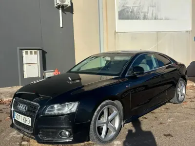 Käytetty Audi A5 S-Line 180 HP (132 kW) 2010 Musta Coupe - kaksiovinen