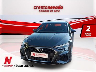 Usado Audi A3 S-Line 150 CV (110 kW) 2021 Gris / plata Berlina