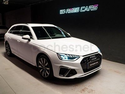 Usado Audi A4 S-Line 204 CV (150 kW) 2021 Blanco Familiar