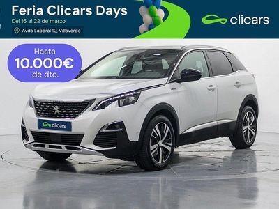 Usado Peugeot 3008 GT-line 130 CV (95 kW) 2018 Blanco SUV