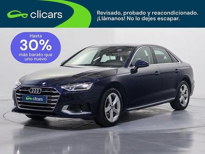 Usado Audi A4 Advanced 136 CV (100 kW) 2021 Azul Berlina