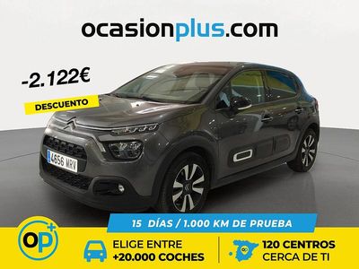Gris Usado 2024 Citroën C3 PureTech Berlina | 12.900 € (Precio justo)