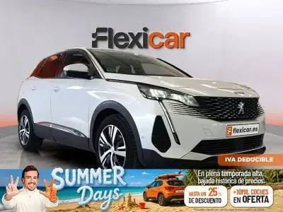 Usado Peugeot 3008 Allure 130 CV (95 kW) 2021 Blanco SUV