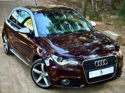 Usado Audi A1 Ambition 122 CV (89 kW) 2011 Granate Utilitario