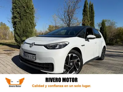 Usado VW ID.3 Pure 110 kW (150 CV) 2021 Blanco Utilitario