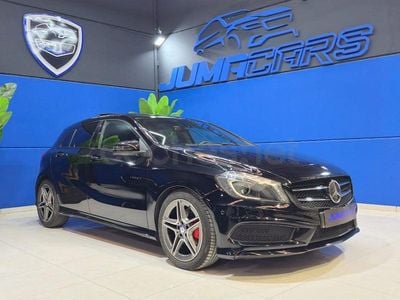 Begagnad Mercedes A200 AMG line 136 HK (100 kW) 2015 Svart Sedan