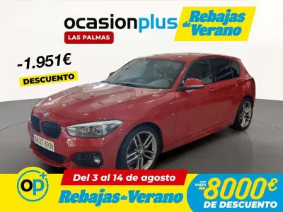Usado BMW 116 116 CV (85 kW) 2018 Rojo Utilitario