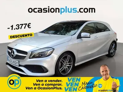 Usado Mercedes A200 AMG 136 CV (100 kW) 2018 Gris Utilitario