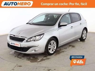 Usado Peugeot 308 Style 131 CV (96 kW) 2016 Gris Utilitario