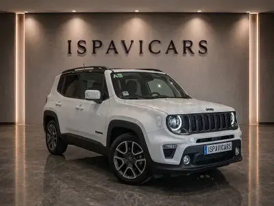 Usado Jeep Renegade Night Eagle 140 CV (102 kW) 2019 Blanco SUV
