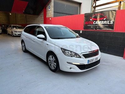 Usado Peugeot 308 SW Style 120 CV (88 kW) 2016 Blanco Familiar