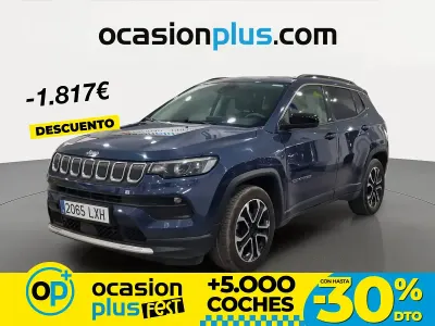 Usado Jeep Compass Limited 130 CV (95 kW) 2022 Azul SUV
