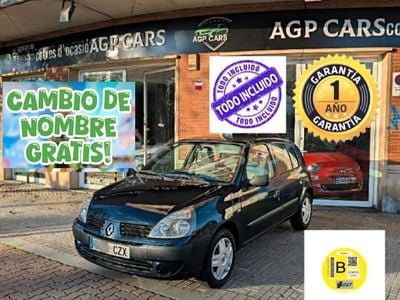 Azul Usado 2004 Renault Clio II Authentique Berlina | 2850 € (Precio justo)
