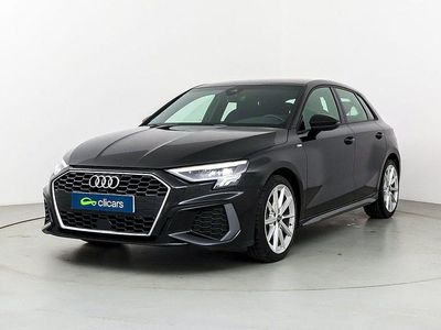 Usado Audi A3 S-Line 116 CV (85 kW) 2021 Negro Berlina