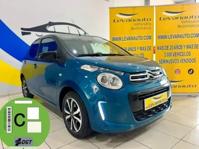 Brugt Citroën C1 72 HK (52 kW) 2021 Blå Hatchback