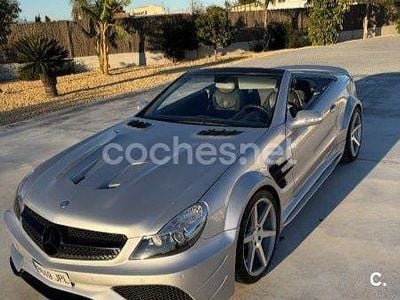Usado Mercedes SL500 306 CV (225 kW) 2001 Gris / plata Descapotable