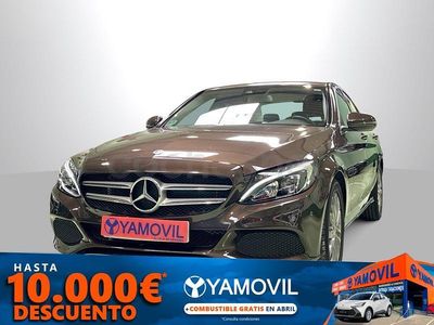 Usado Mercedes C220 170 CV (125 kW) 2018 Marrón Berlina