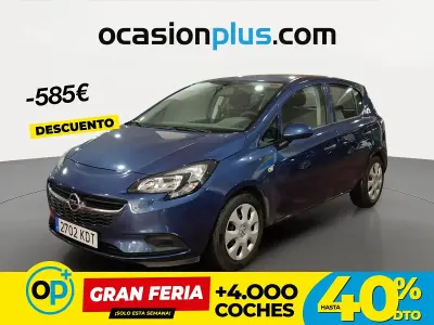 Usado Opel Corsa Expression 75 CV (55 kW) 2017 Azul Utilitario
