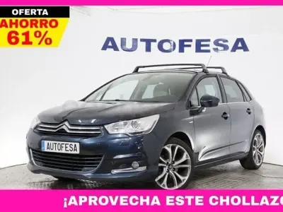 Usado Citroën C4 Exclusive 112 CV (82 kW) 2010 Azul Berlina