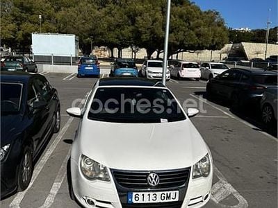 Blanco Usado 2009 VW Eos Descapotable | 7600 € (Precio justo)