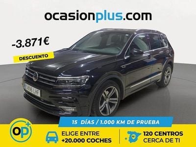 Usado VW Tiguan Sportline 150 CV (110 kW) 2020 Negro SUV