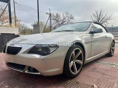 Usado BMW 645 Cabriolet 333 CV (244 kW) 2004 Gris / plata Descapotable