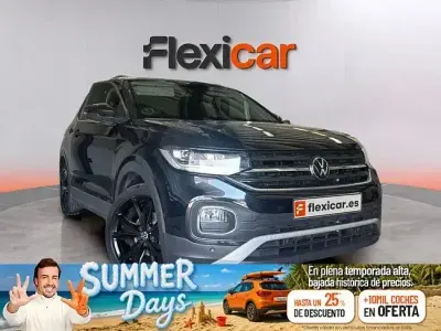 Usado VW T-Cross Advance 110 CV (80 kW) 2022 Negro SUV