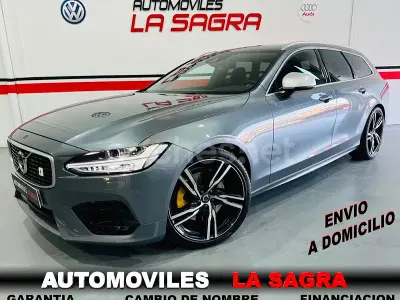 Usado Volvo V90 R-Design 235 CV (172 kW) 2019 Gris / plata Familiar