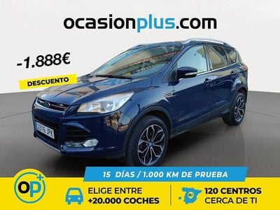 Azul Usado 2016 Ford Kuga Titanium SUV | 13.102 € (Buen precio)