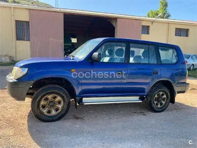 Usado Toyota Land Cruiser 125 CV (91 kW) 1999 Azul SUV