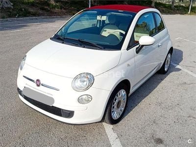 Usado Fiat 500C 69 CV (50 kW) 2014 Blanco Descapotable