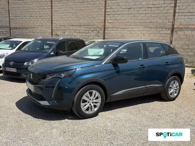 Usado Peugeot 3008 Active 131 CV (96 kW) 2022 Azul SUV