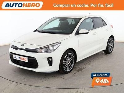 Usado Kia Rio 85 CV (62 kW) 2017 Blanco Berlina