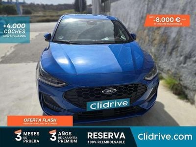 Usado Ford Focus ST-Line X 125 CV (91 kW) 2024 Azul Berlina
