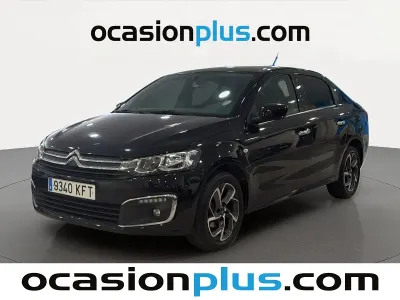 Usado Citroën C-Elysee I PureTech 82 CV (60 kW) 2017 Negro Berlina