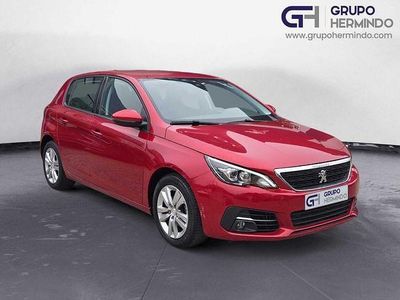 Usado Peugeot 308 Active 130 CV (95 kW) 2021 Rojo Berlina