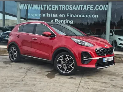 Usado Kia Sportage GT-Line 177 CV (130 kW) 2019 Rojo SUV
