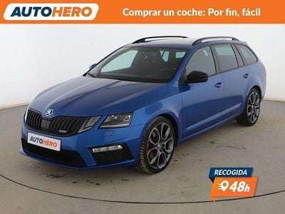 Usado Skoda Octavia RS 185 CV (136 kW) 2018 Azul
