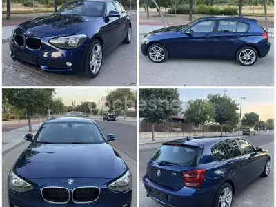 Usado BMW 116 Comfort Edition 122 CV (89 kW) 2012 Azul Utilitario