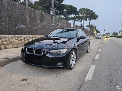 Negro Usado 2008 BMW 320 Cabriolet Descapotable | 10.499 € (Precio justo)