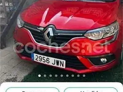 Usado Renault Mégane Intens 100 CV (73 kW) 2017 Rojo Berlina