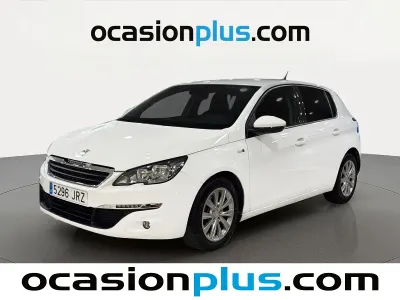 Usado Peugeot 308 Style 100 CV (73 kW) 2016 Blanco Utilitario