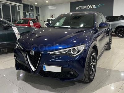 Usado Alfa Romeo Stelvio Executive 210 CV (154 kW) 2020 Azul SUV