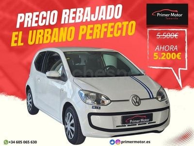 Usado VW up! 60 CV (44 kW) 2012 Blanco Utilitario
