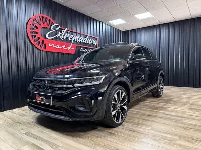 Usado VW T-Roc R-line 150 CV (110 kW) 2023 Negro SUV
