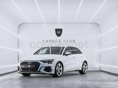 Usado Audi A3 S-Line 116 CV (85 kW) 2021 Blanco Berlina