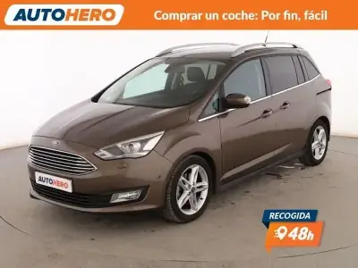 Usado Ford C-MAX Titanium 120 CV (88 kW) 2015 Marrón Monovolumen