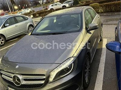 Gris / plata Usado 2015 Mercedes A200 AMG line Berlina | 17.200 € (Precio justo)