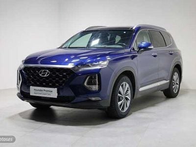 Usado Hyundai Santa Fe 200 CV (147 kW) 2019 Azul SUV