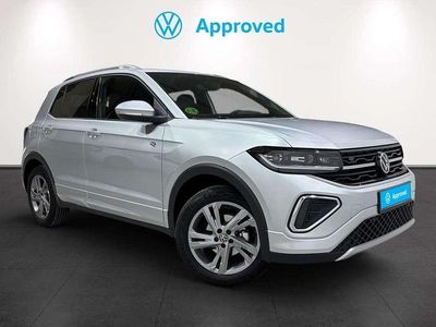 Plateado Usado 2024 VW T-Cross R-line SUV | 26.900 € (Caro)